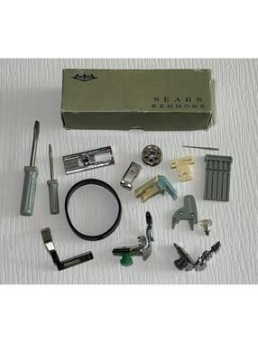 Sears Kenmore Sewing Machine Misc. Parts in box